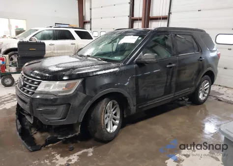 2017 Ford Explorer z USA, uszkodzony, nr VIN 1FM5K7B89HGC52419